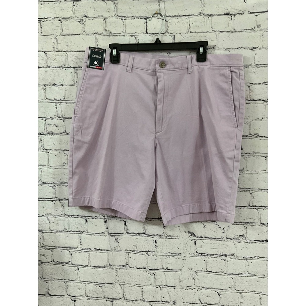 ROUNDTREE AND YORKE MENS PURPLE‎ SHORTS SIZE 40. NWT